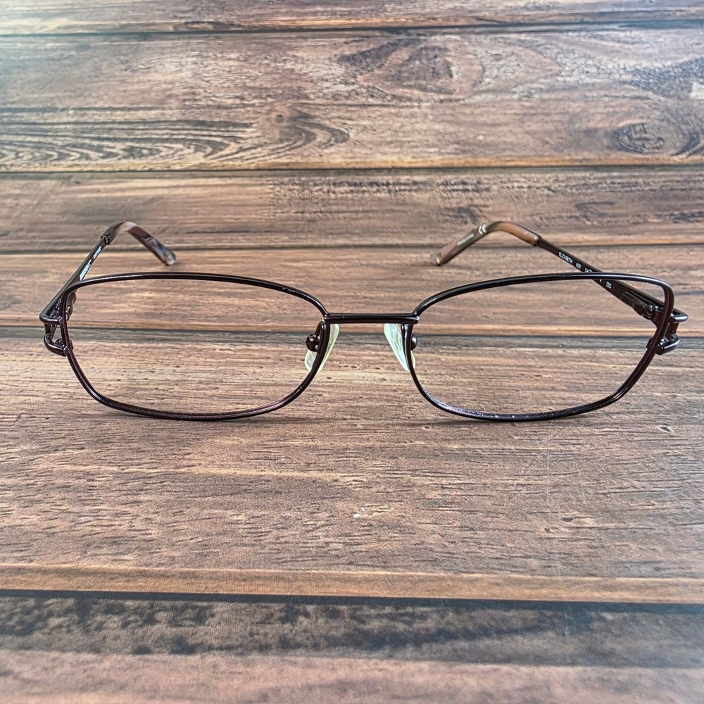 Marchon NYC East Side Women's Brown 54mm Metal‎ Frame Eyeglasses